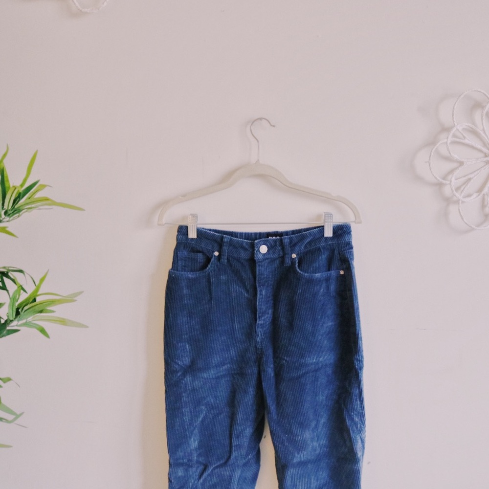 ✰ the comfiest cerulean blue corduroy pants ✰